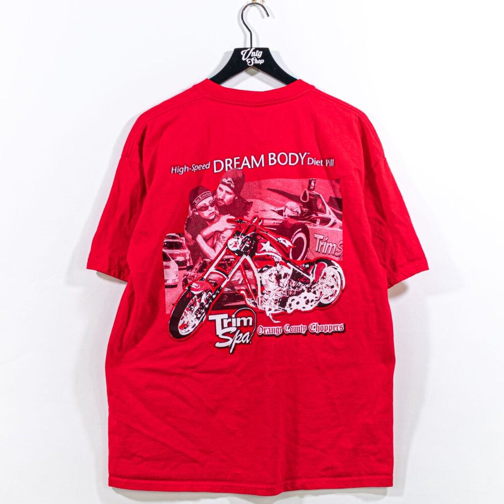 Trimspa Orange County Choppers Motorcycles T-Shirt XL Y2K Biker Streetwear